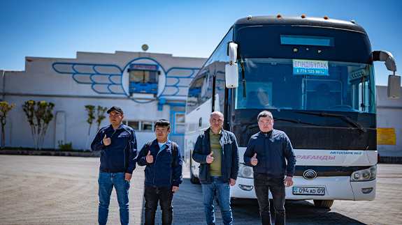 Yutong Wins the Recognition of Kazakhstan Bus Operator through Million Mileage Verification