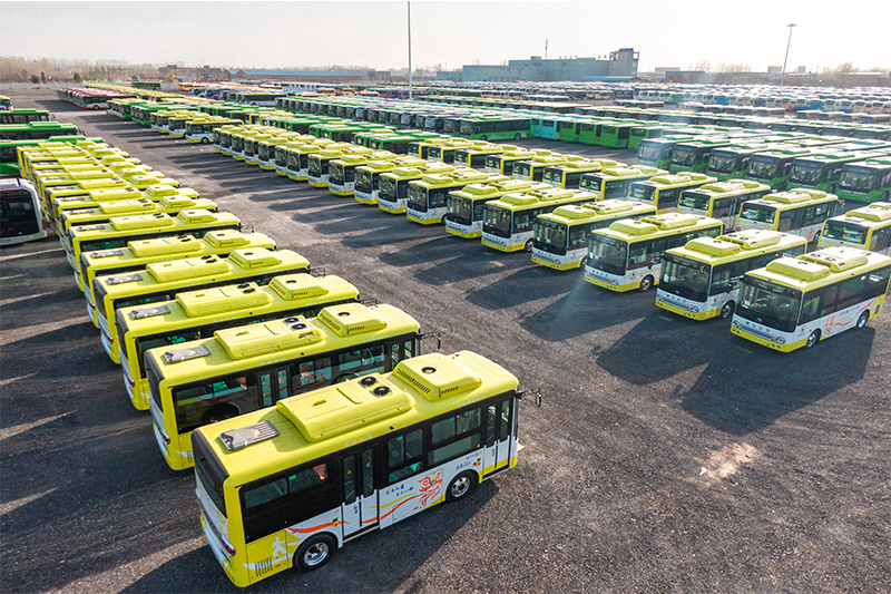 100 Yutong full electric buses delivered to Guangdong